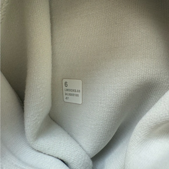 NWT Lululemon Athletica Bone Brushed Softstreme Half-Zip Pullover - Picture 5 of 5